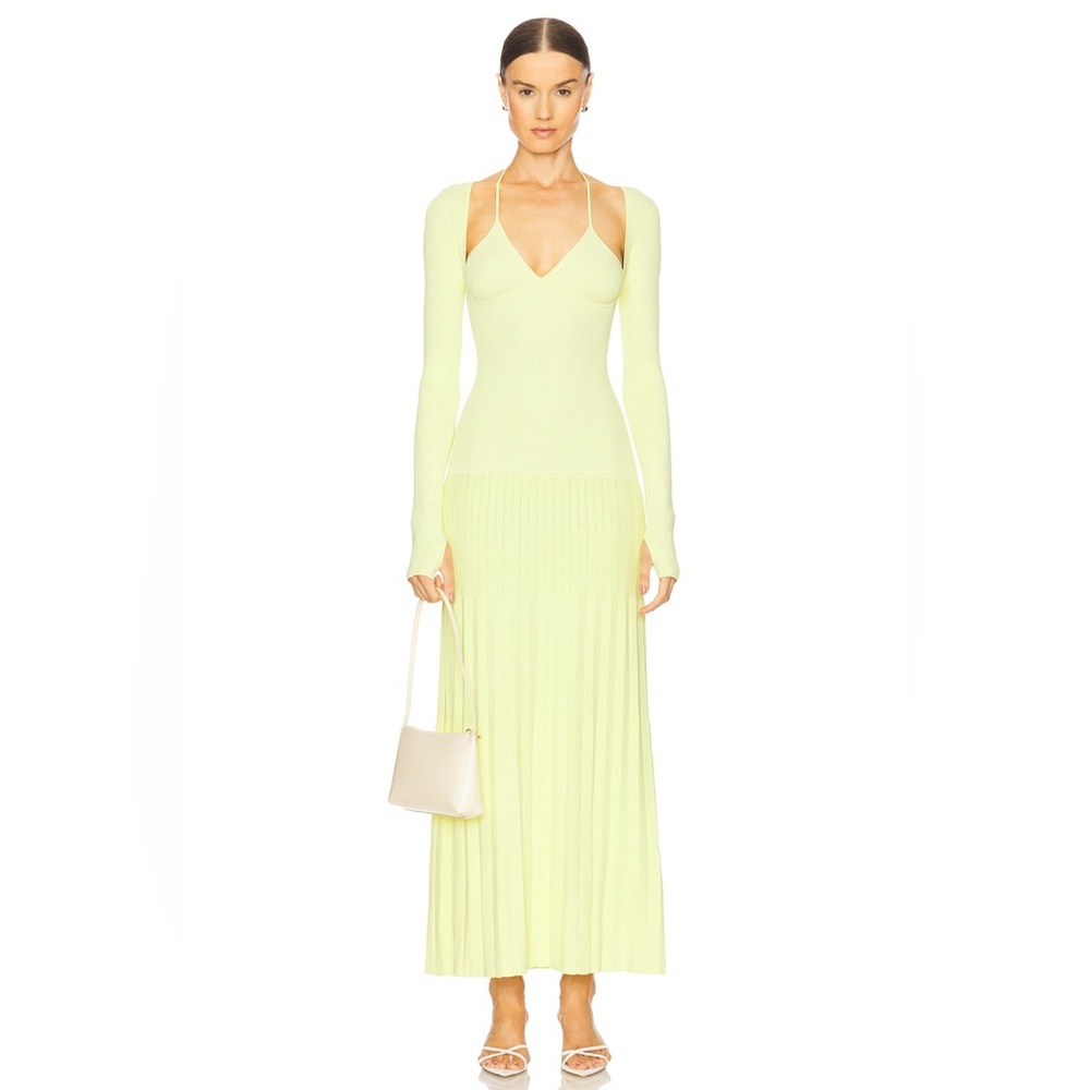 Juniper Contoured Dress in Lemon
SIR.